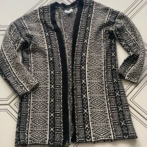 Old Navy Aztec print sweater/cover up